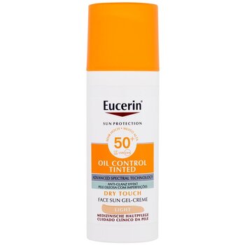Sun Oil Control Tinted Sun Gel-Cream SPF 50+ - Ochranný tónovací a matující gelový krém na obličej